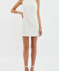 Rebecca Vallance Therese Bow Mini Dress - Dresses