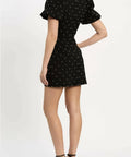 Rebecca Vallance Veronica Mini Dress | Black + Pearl - Dresses