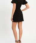 Rebecca Vallance Veronica Mini Dress Black Size AU 14 - 14 / Multi - Dresses