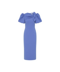 Rebecca Vallance Violetta Midi Dress Periwinkle Blue - Dresses