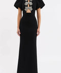 imgi_93_VIOLETTA_PUFF_SLEEVE_GOWN_2503-1332_BLACK_FRONT
