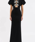 imgi_93_VIOLETTA_PUFF_SLEEVE_GOWN_2503-1332_BLACK_FRONT