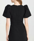 Rebecca Vallance Yvonne Bow Mini Dress in Black Size 10 - 10 / Black - Dresses