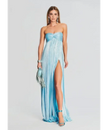 Retrofête Blue Zoa Dress - 8 / Blue - Dresses