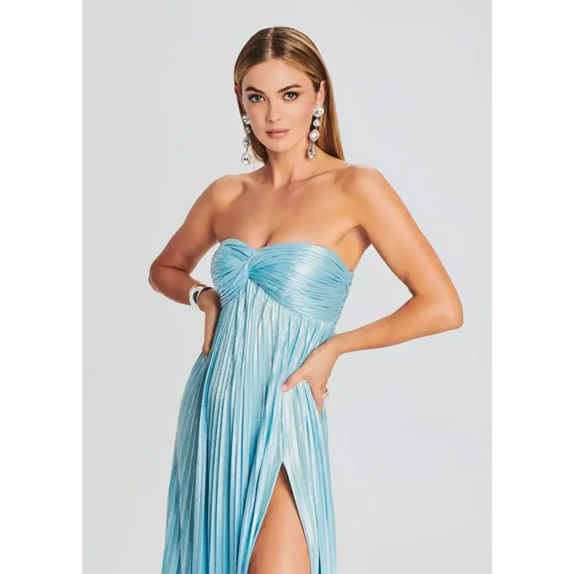 Retrofête Blue Zoa Dress - 8 / Blue - Dresses