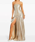 Retrofete Josie Maxi Gown - 8 / Champagne - Dresses