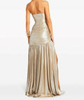 Retrofete Josie Maxi Gown - 8 / Champagne - Dresses
