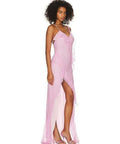 Revolve X Amanda Uprichard Cassilda Gown in Baby Pink - 8 / Pink - Dresses