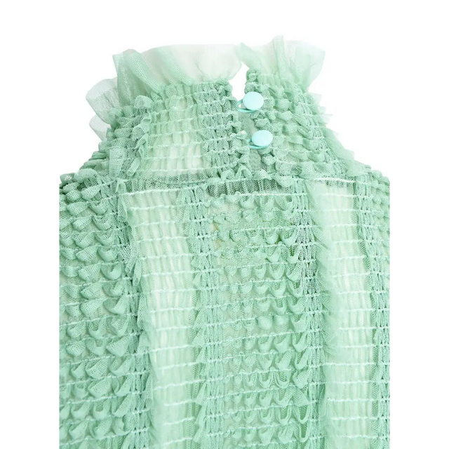 Roberta Einer ‘Angel’ Mint Midi - XS / Light Green - Dresses