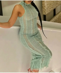 Roberta Einer ‘Angel’ Mint Midi - XS / Light Green - Dresses