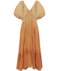 Rooh Collective Birthday Gown in Orange Ombrè - Dresses