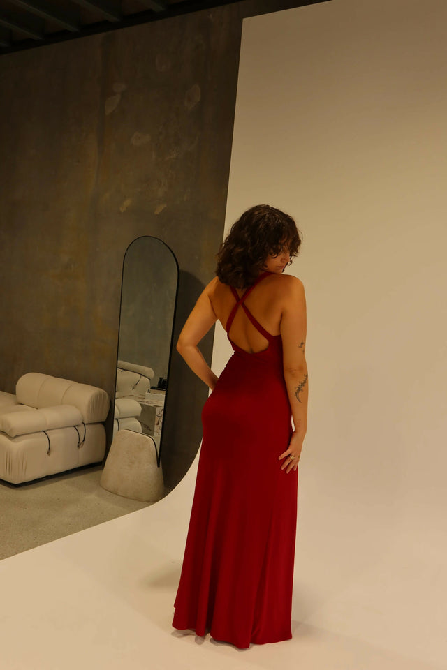 Rose Gown - 8 / Red - Dresses