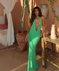 Runaway Lexie Gown - 8 / Green - Dresses