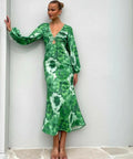 Runway Scout Palms Dress - Dresses
