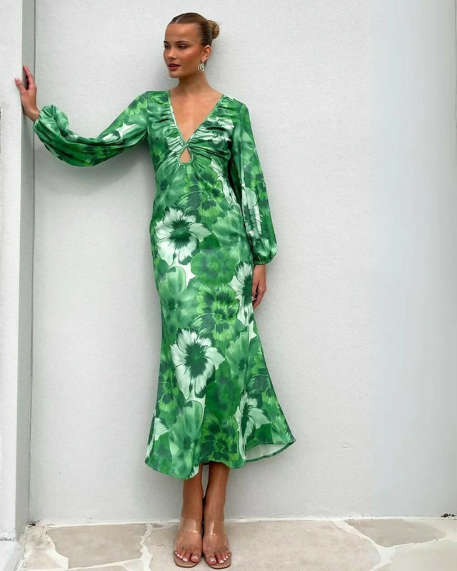 Runway Scout Palms Dress - Dresses