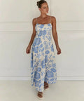 Runway Scout Ula Dress in Blue - Dresses