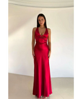 Ruth Tarvydas Red Aries Gown - 14 / Red - Dresses