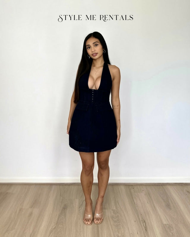 Eliya the Label Roberta Dress Dark Denim