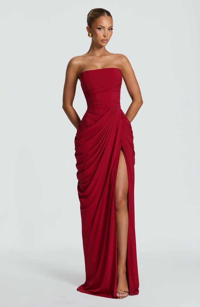 Babyboo Cyra Maxi Dress Red