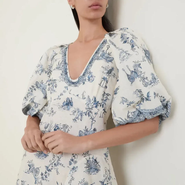 Alemais Casa Midi Dress Print