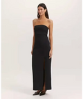 SABA Dharma Strapless Midi Dress BLACK SIZE 6 - 6 / Black - Dresses
