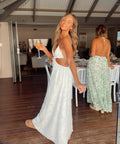 Sabo Skirt Arlet Maxi Dress - 8 / White - Dresses
