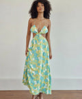 Sabo Skirt Toulouse Maxi Dress - 6 / Green - Dresses