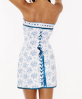 Sabrin with Jean Mini Dress - 8 / Print - Dresses