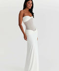 Sasha Therese Amara Maxi - 6 / White - Dresses