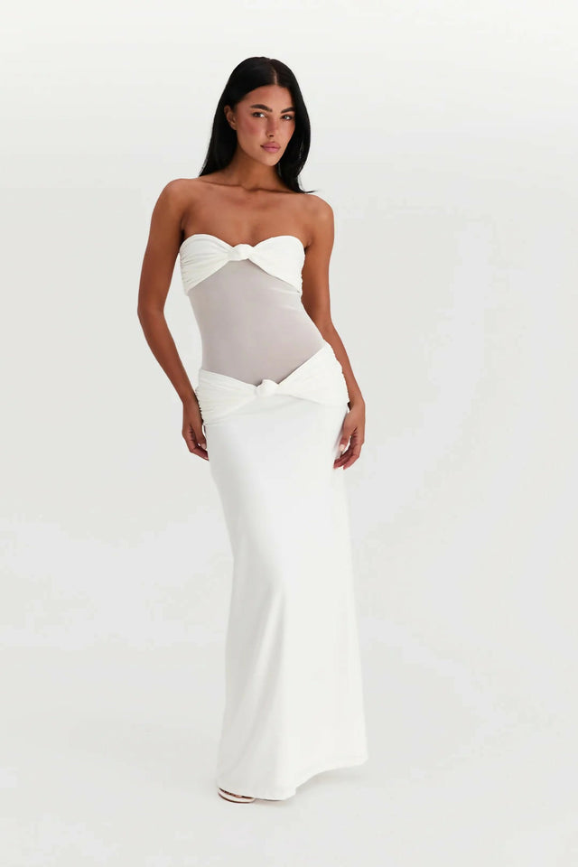 Sasha Therese Amara Maxi - 6 / White - Dresses