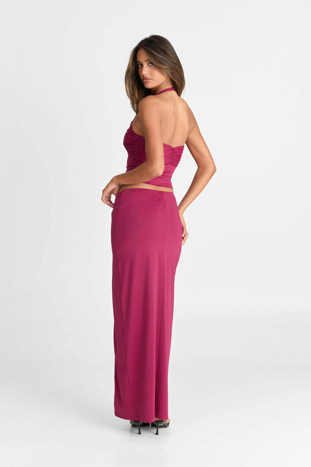 Sasha Therese Blair Top & Kaia Skirt - 8 / Red - Outfit Sets