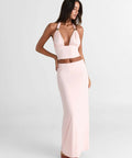 Sasha Therese Cleo Top & Skirt Set in Pink - 8 / Pink - Outfit Sets
