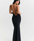 Sasha Therese Harper Dress in Black - 8 / Black - Dresses