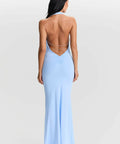 Sasha Therese Harper Dress in Blue - 8 / Blue - Dresses