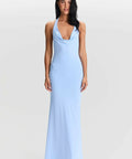 Sasha Therese Harper Dress in Blue - 8 / Blue - Dresses