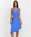 SASHA THERESE Luna Top & Skirt Blue - Outfit Sets
