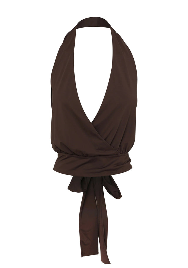 SASHA THERESE Luna Top & Skirt Brown - Outfit Sets