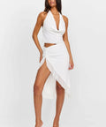 SASHA THERESE Luna Top & Skirt White - Outfit Sets
