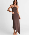 Sasha Therese Lyra Set - 6 / Brown - Outfit Sets