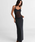 Sasha Therese Sariya Maxi Dress Black - 10 / Black - Dresses