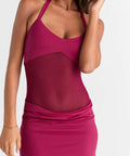 Sasha Therese Sariya Maxi Dress Ruby - 8 / Red - Dresses