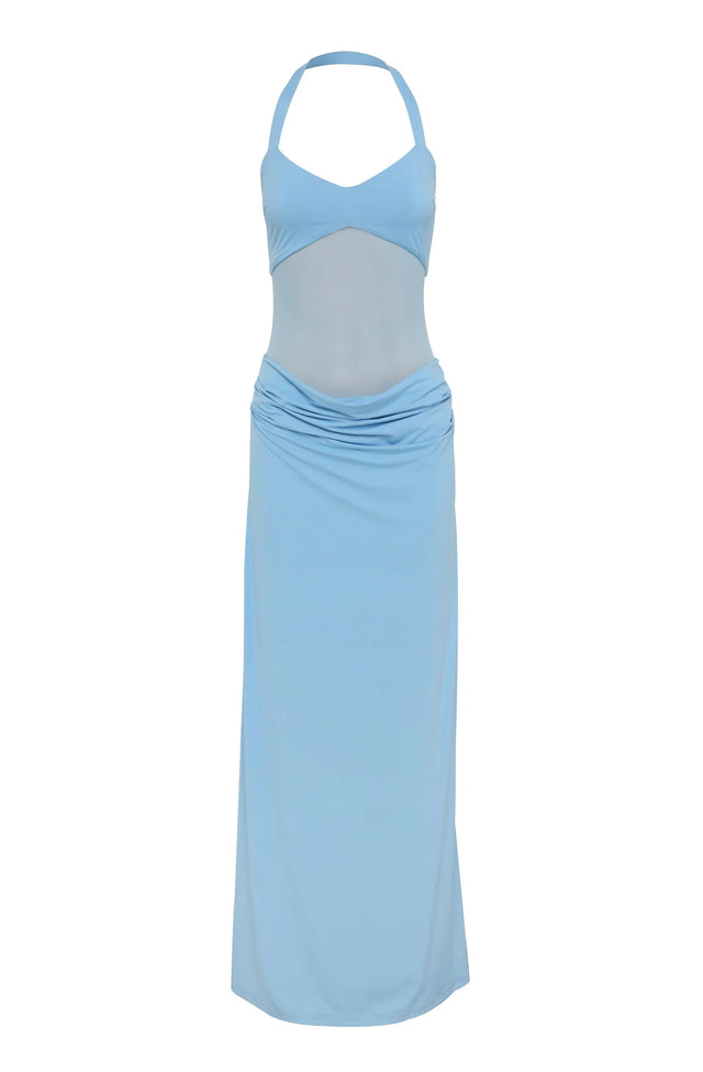 Sasha Therese Sariya Maxi Dress Sky Blue - 8 / Blue - Dresses