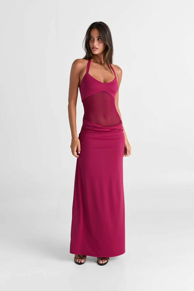 Sasha Therese Sariya Maxi — Ruby - Dresses
