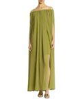 Sass & Bide Claret Maxi Dress Olive Green Size AU 6 - 6 / Green - Dresses