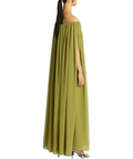 Sass & Bide Claret Maxi Dress Olive Green Size AU 6 - 6 / Green - Dresses