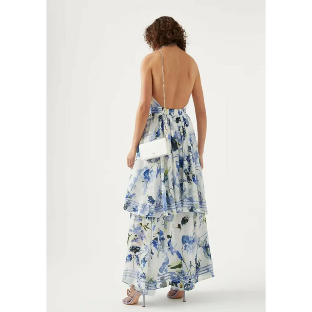 Sass & Bide Monseria Moments Halter Neck Jumpsuit - 8 / Print - Jumpsuits