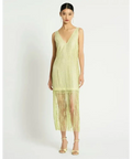 Sass & Bide Pinnacle Lace Midi Dress Lime Size 10 - 10 / Green - Dresses