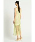 Sass & Bide Pinnacle Lace Midi Dress Lime Size 10 - 10 / Green - Dresses