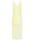 Sass & Bide Pinnacle Lace Midi Dress Lime Size 10 - 10 / Green - Dresses