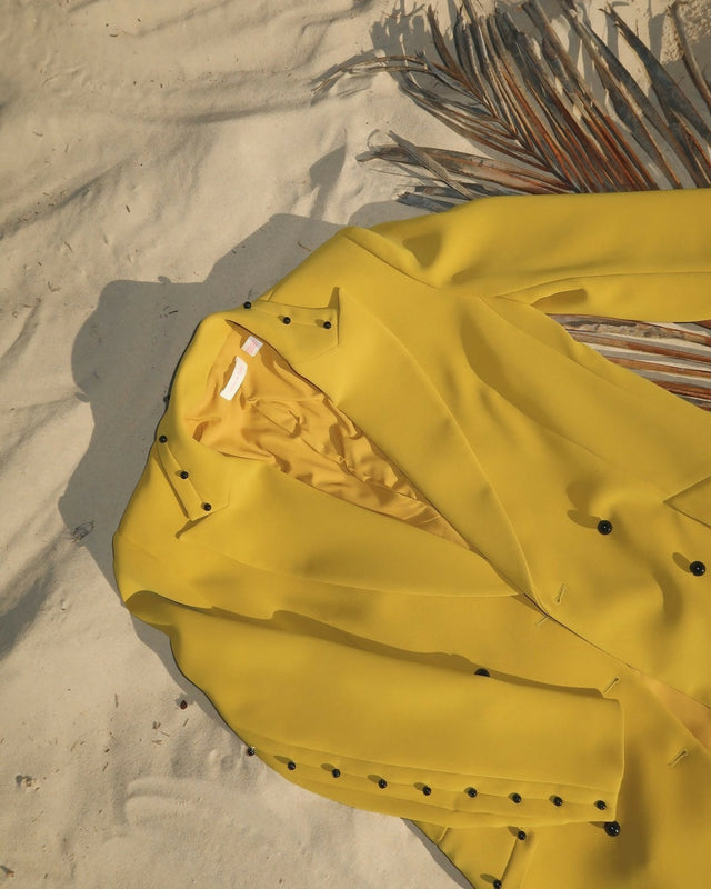 Sass & Bide Stronger Than You Believe Blazer Size 38 - 8 / Yellow - Blazers